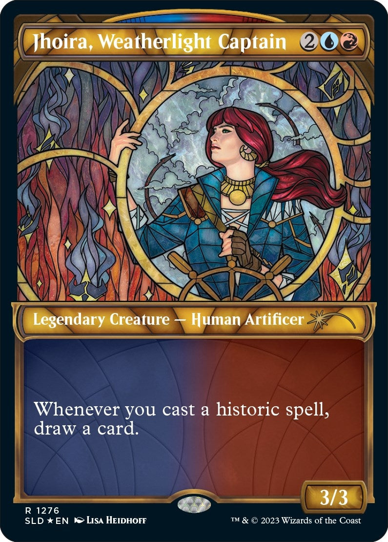 Jhoira, Weatherlight Captain (Halo Foil) (1276) (Secret Lair Drop Series)