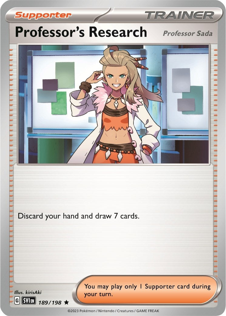 Image for Professor's Research (189/198) (Deck Exclusives) - Pokemon