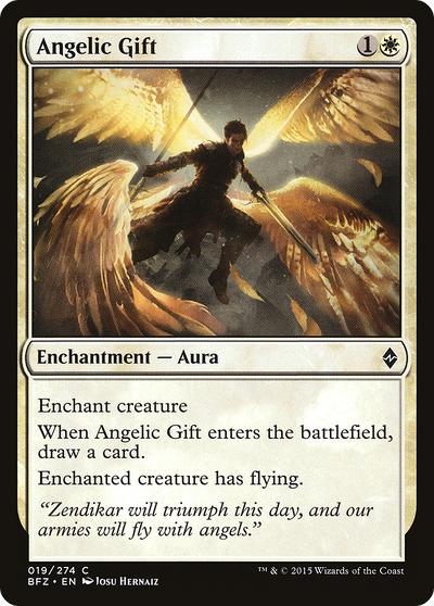 Angelic Gift (19) (Battle for Zendikar)