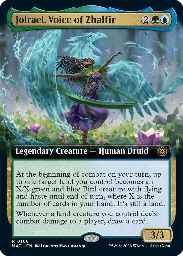 Jolrael, Voice of Zhalfir (Extended Art) (168) (March of the Machine: The Aftermath)