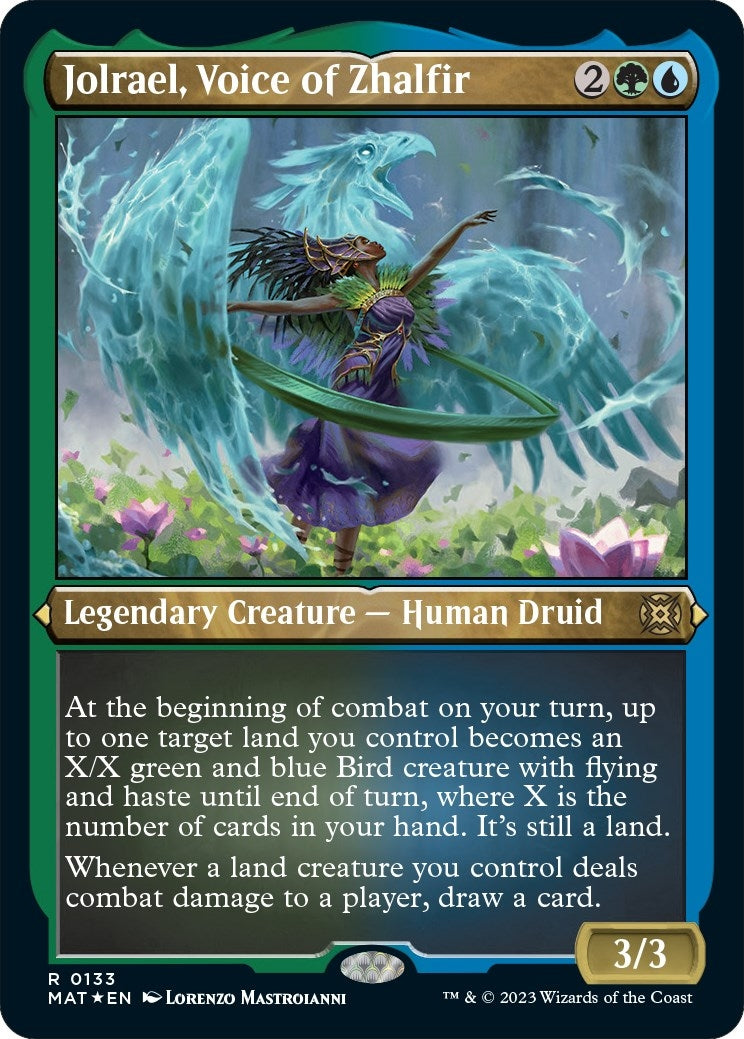 Jolrael, Voice of Zhalfir (Foil Etched) (133) (March of the Machine: The Aftermath)