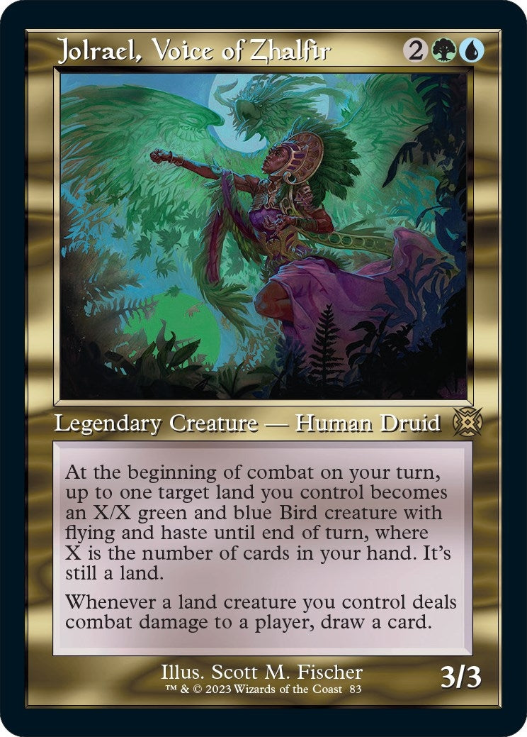 Jolrael, Voice of Zhalfir (Retro Frame) (83) (March of the Machine: The Aftermath)