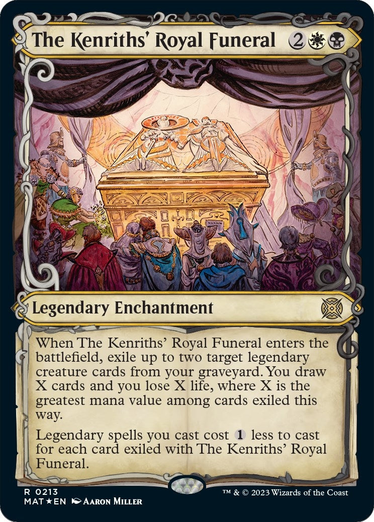The Kenriths' Royal Funeral (Halo Foil) (213) (March of the Machine: The Aftermath)