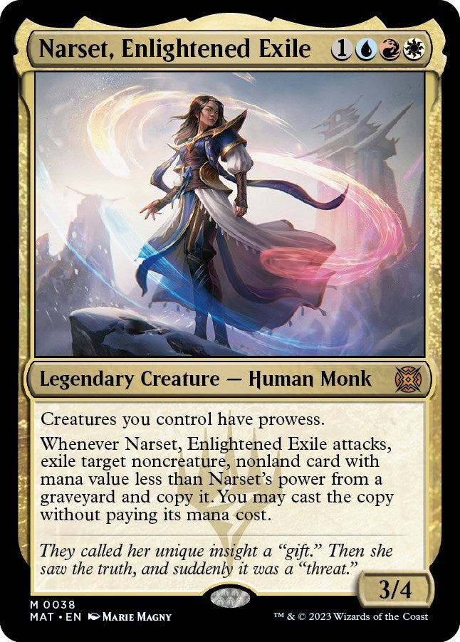 Narset, Enlightened Exile (38) (March of the Machine: The Aftermath)