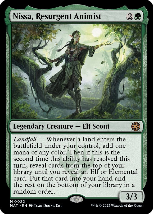 Nissa, Resurgent Animist (22) (March of the Machine: The Aftermath)