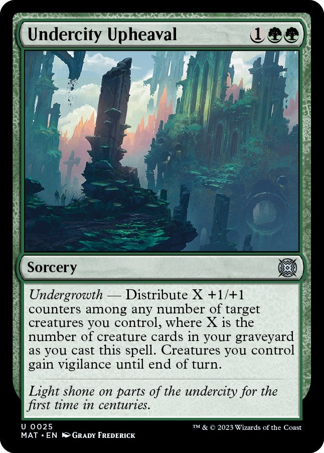 Image for Undercity Upheaval (25) - Magic: The Gathering
