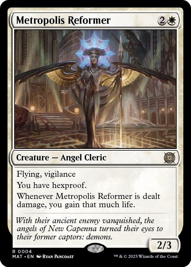 Metropolis Reformer (4) (March of the Machine: The Aftermath)