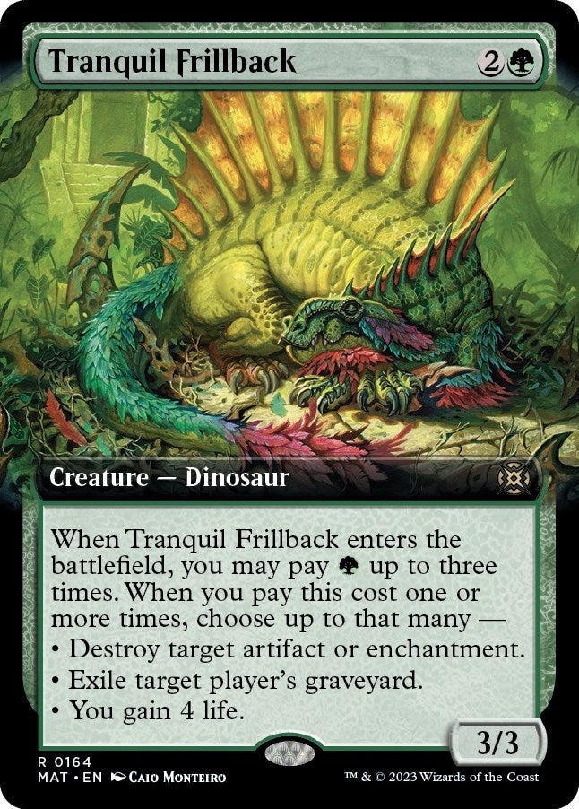 Image for Tranquil Frillback (Extended Art) (164) - Magic: The Gathering