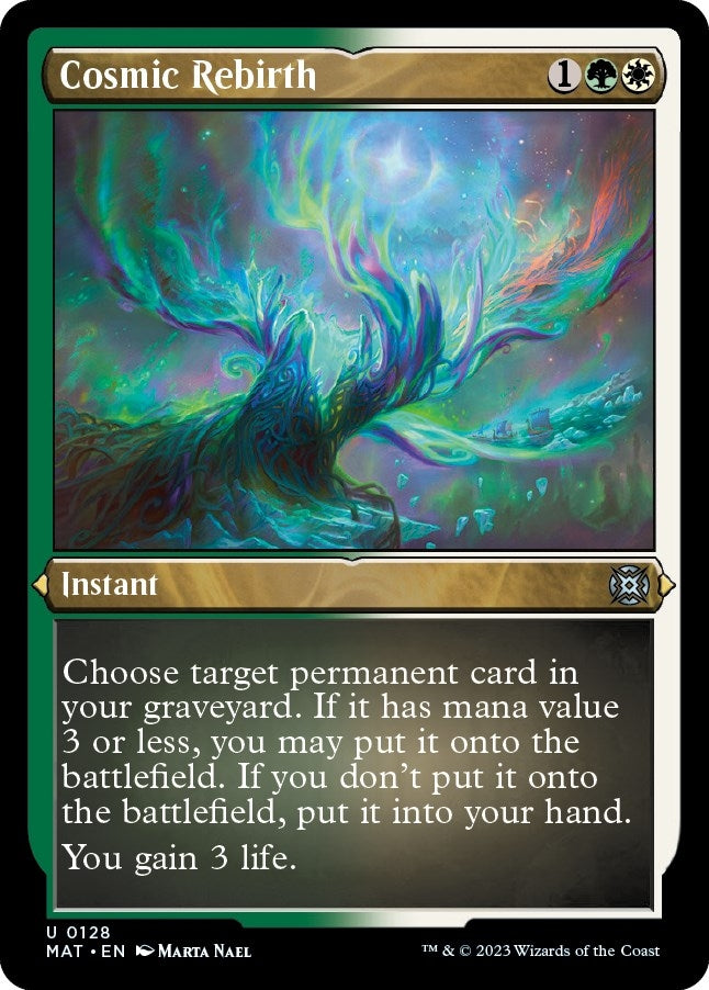 Cosmic Rebirth (Foil Etched) (128) (March of the Machine: The Aftermath)