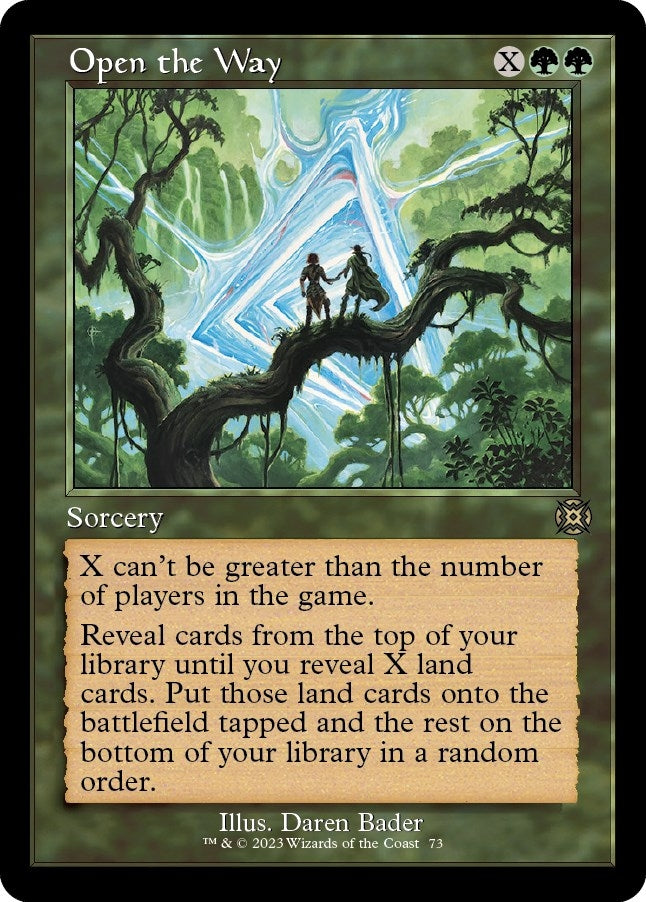 Open the Way (Retro Frame) (73) (March of the Machine: The Aftermath)