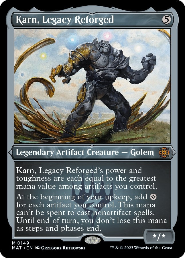 Karn, Legacy Reforged (Foil Etched) (149) (March of the Machine: The Aftermath)