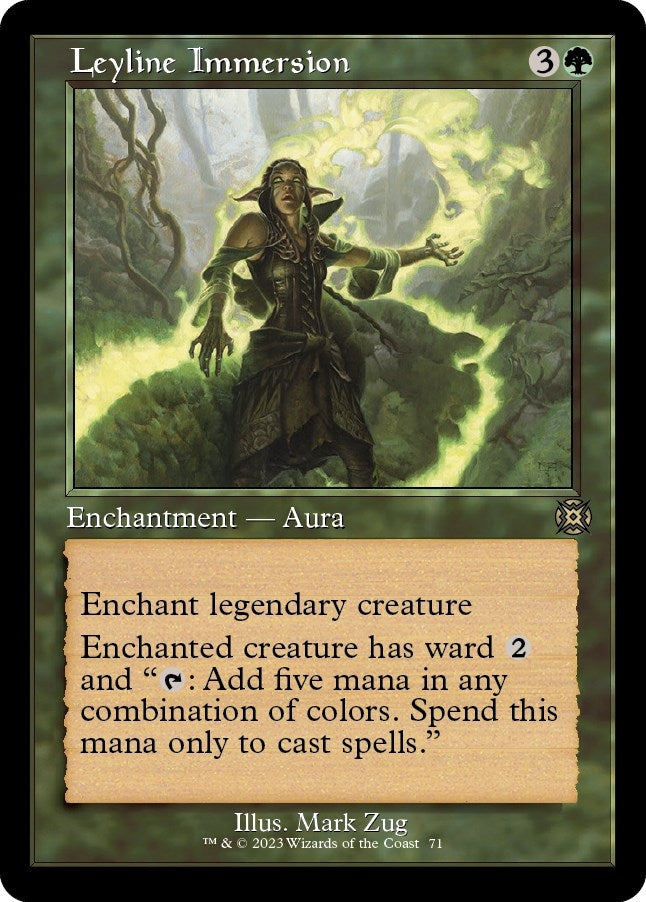 Leyline Immersion (Retro Frame) (71) (March of the Machine: The Aftermath)