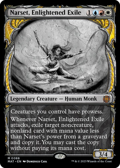 Narset, Enlightened Exile (Showcase) (88) (March of the Machine: The Aftermath)