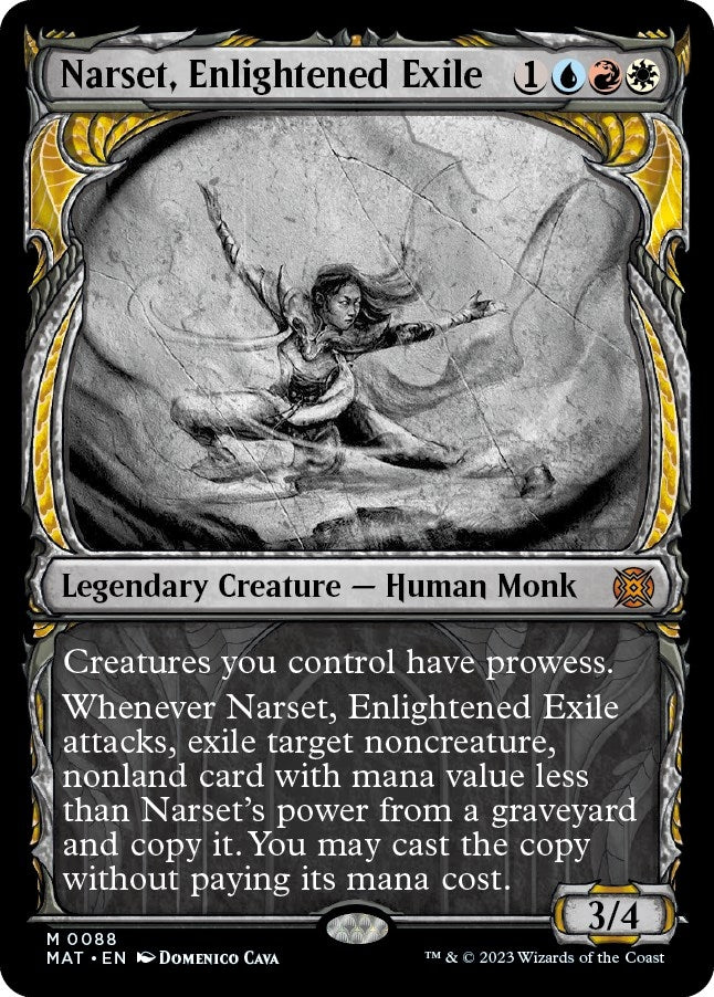Narset, Enlightened Exile (Showcase) (88) (March of the Machine: The Aftermath)