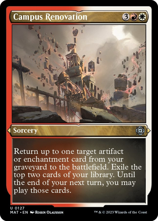 Campus Renovation (Foil Etched) (127) (March of the Machine: The Aftermath)