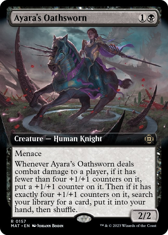 Ayara's Oathsworn (Extended Art) (157) (March of the Machine: The Aftermath)