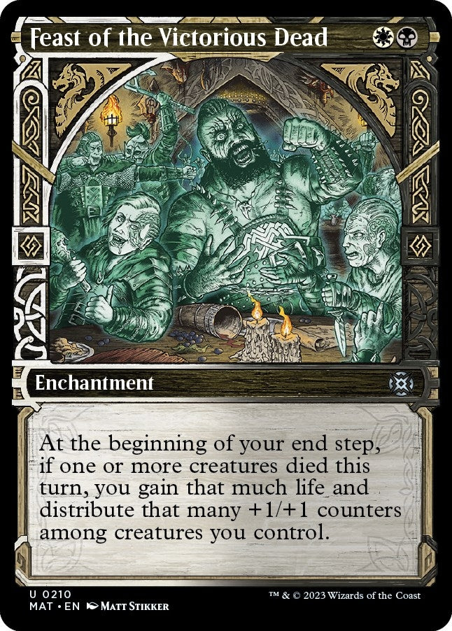 Feast of the Victorious Dead (Halo Foil) (210) (March of the Machine: The Aftermath)