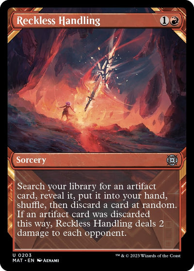 Reckless Handling (Halo Foil) (203) (March of the Machine: The Aftermath)