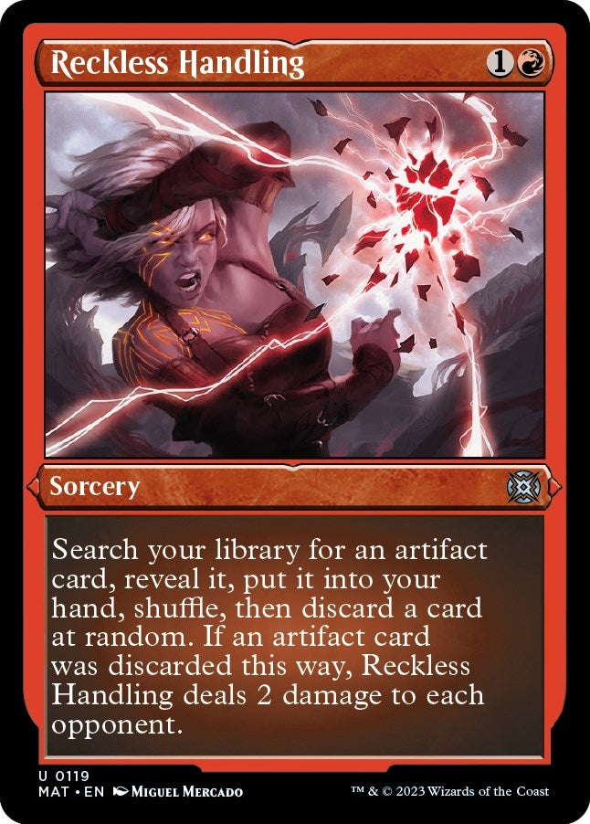 Reckless Handling (Foil Etched) (119) (March of the Machine: The Aftermath)
