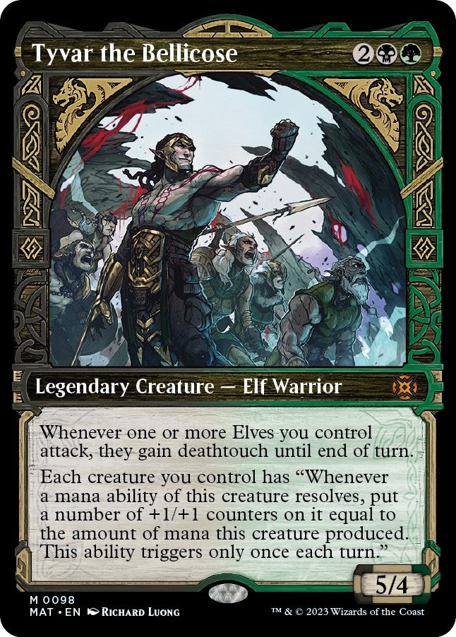 Image for Tyvar the Bellicose (Showcase) (98) - Magic: The Gathering