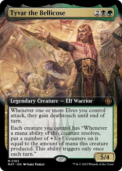 Tyvar the Bellicose (Extended Art) (183) (March of the Machine: The Aftermath)