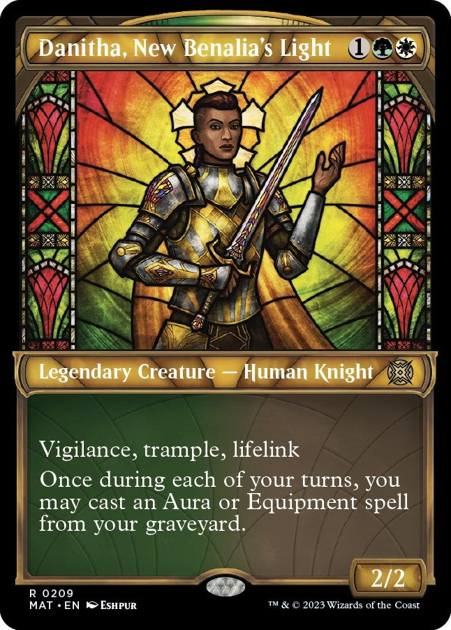 Danitha, New Benalia's Light (Halo Foil) (209) (March of the Machine: The Aftermath)