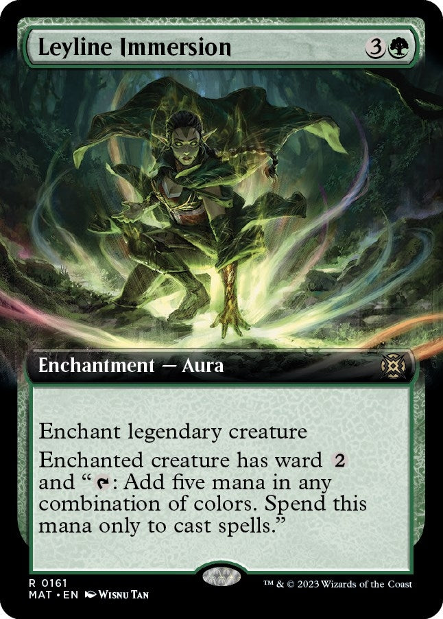 Leyline Immersion (Extended Art) (161) (March of the Machine: The Aftermath)