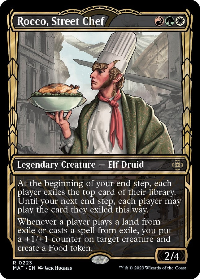 Rocco, Street Chef (Halo Foil) (223) (March of the Machine: The Aftermath)
