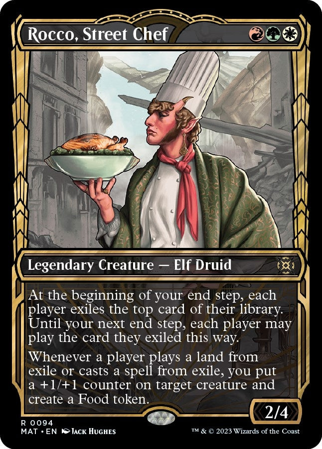 Rocco, Street Chef (Showcase) (94) (March of the Machine: The Aftermath)