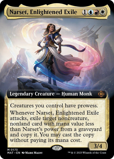 Narset, Enlightened Exile (Extended Art) (173) (March of the Machine: The Aftermath)