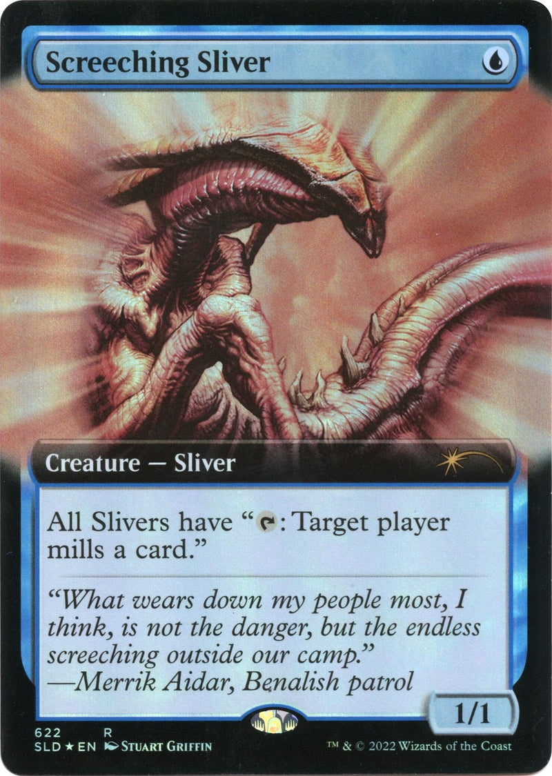 Screeching Sliver (Extended Art) (622) (Secret Lair Drop Series)