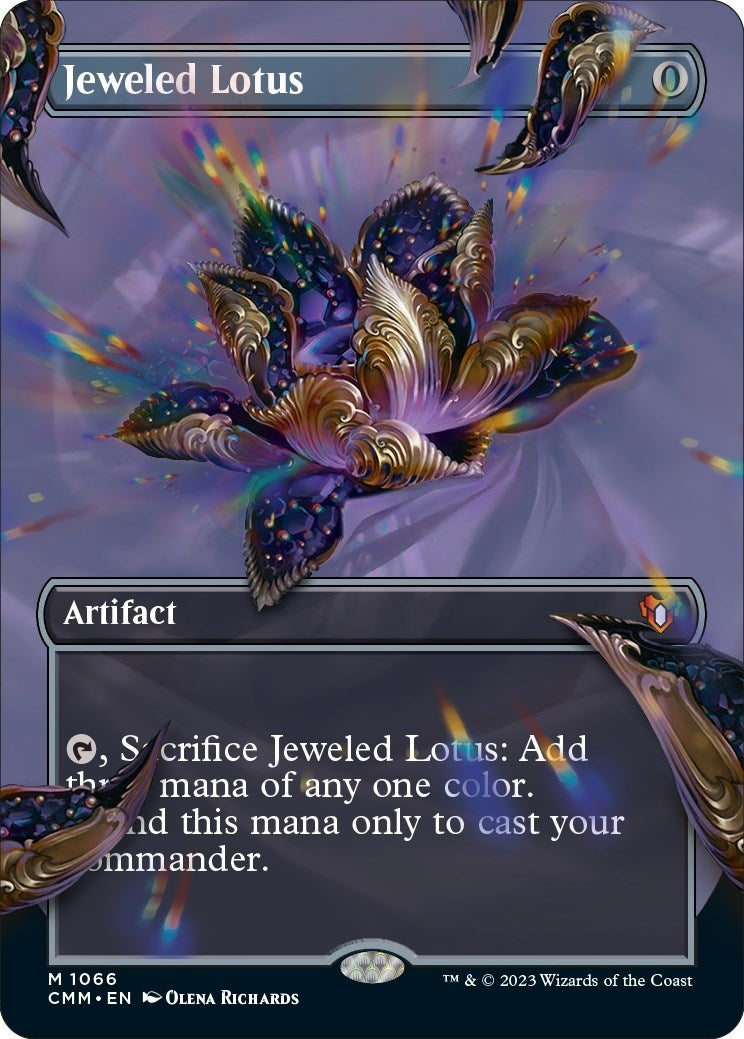 Jeweled Lotus (Textured Foil) (1066) (Commander Masters)