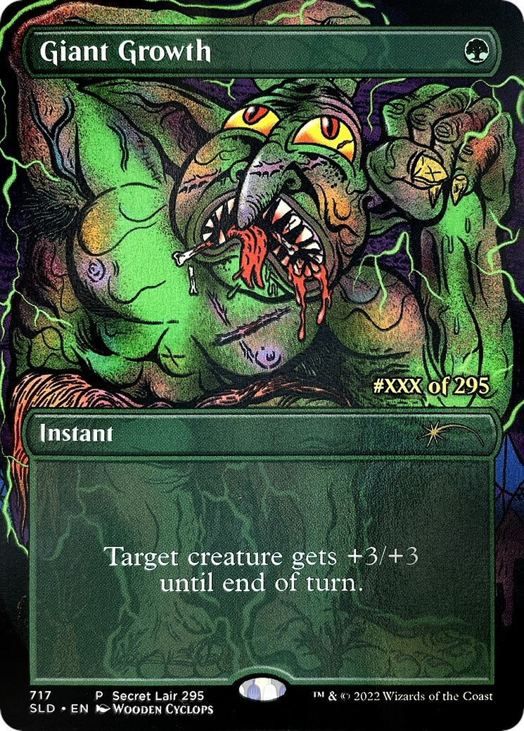 Giant Growth (Serial Numbered) (717) (Secret Lair Drop Series)