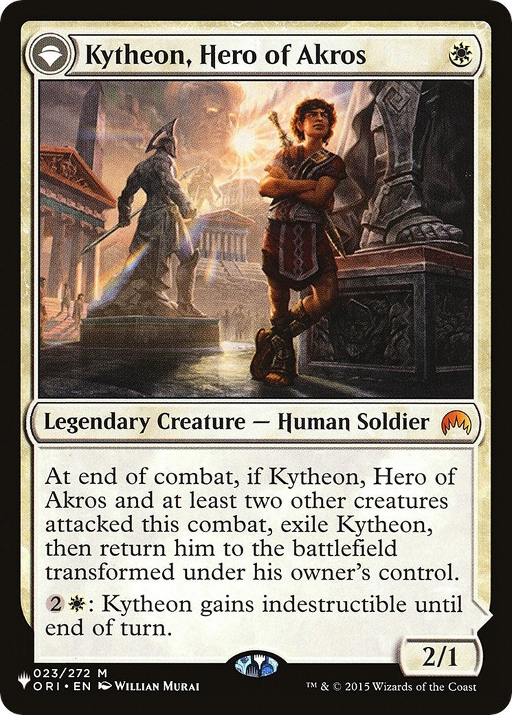 Image for Kytheon, Hero of Akros (23) (The List Reprints) - Magic: The Gathering