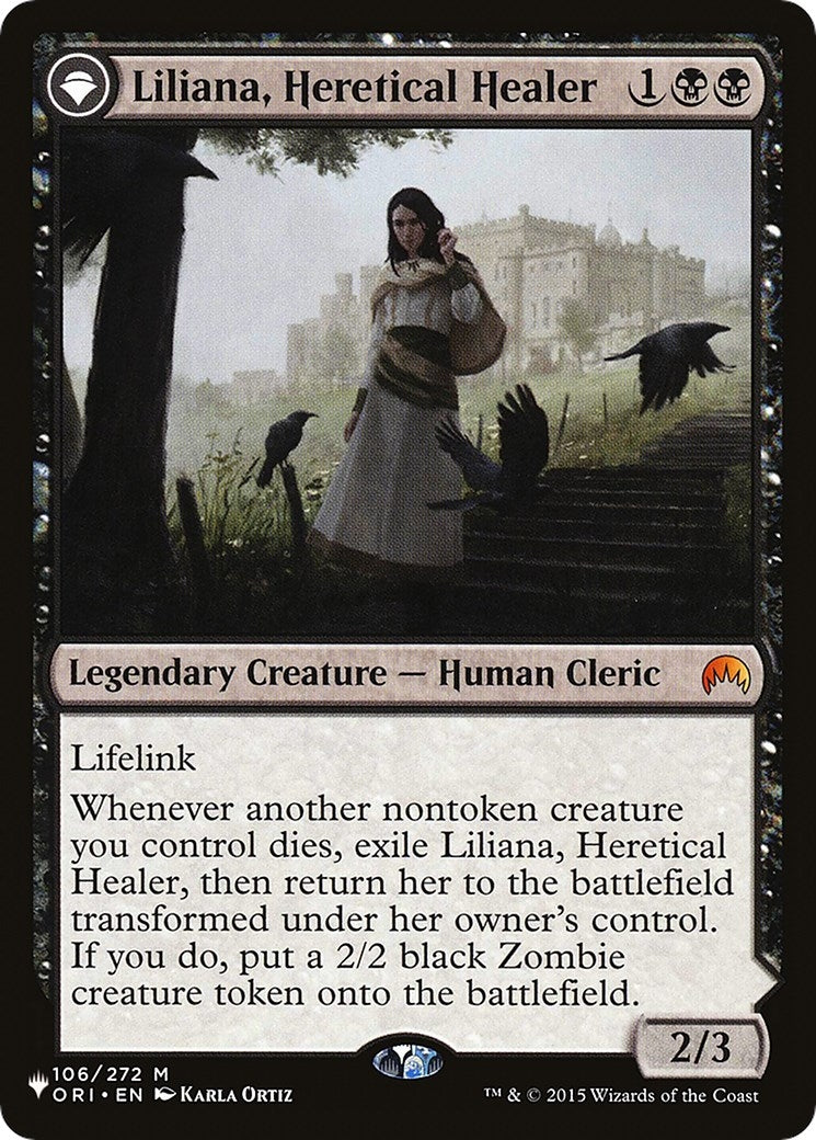 Liliana, Heretical Healer (106) (The List Reprints)