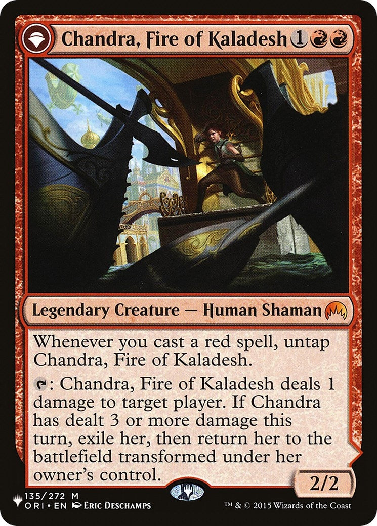 Chandra, Fire of Kaladesh (135) (The List Reprints)