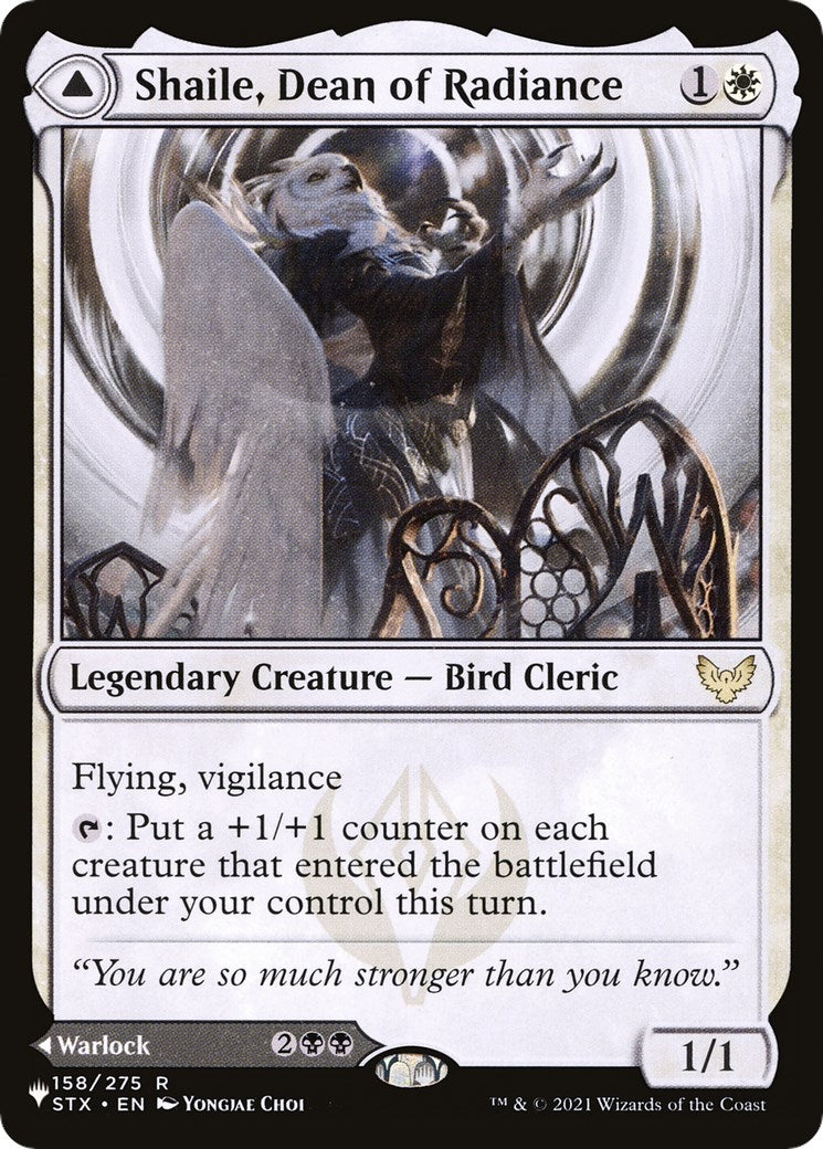 Shaile, Dean of Radiance (158) (The List Reprints)