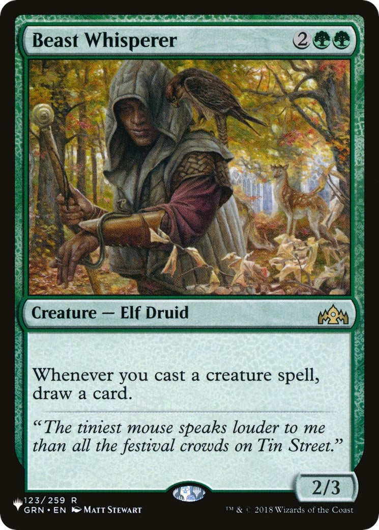 Beast Whisperer (123) (The List Reprints)