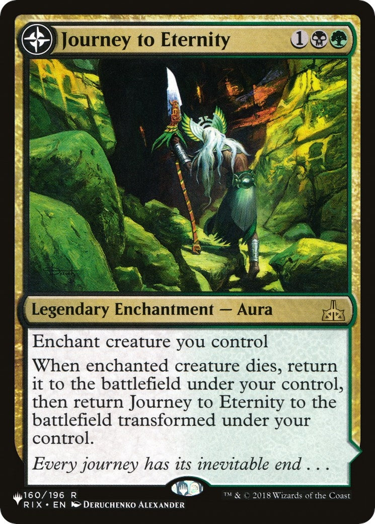 Image for Journey to Eternity (160) (The List Reprints) - Magic: The Gathering