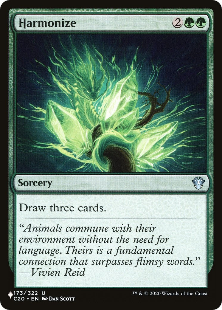 Harmonize (C20) (173) (The List Reprints)