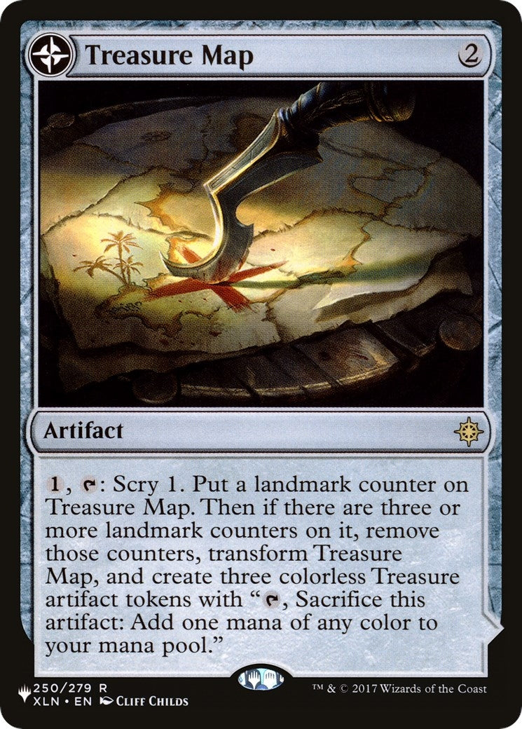 Image for Treasure Map (250) - Magic: The Gathering
