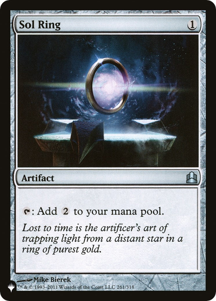 Sol Ring (CMD) (261) (The List Reprints)