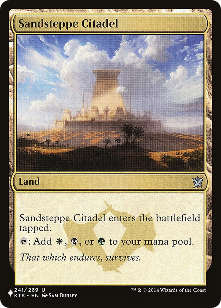Sandsteppe Citadel (KTK) (241) (The List Reprints)