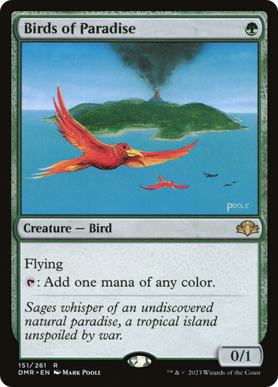 Birds of Paradise (151) (Dominaria Remastered)