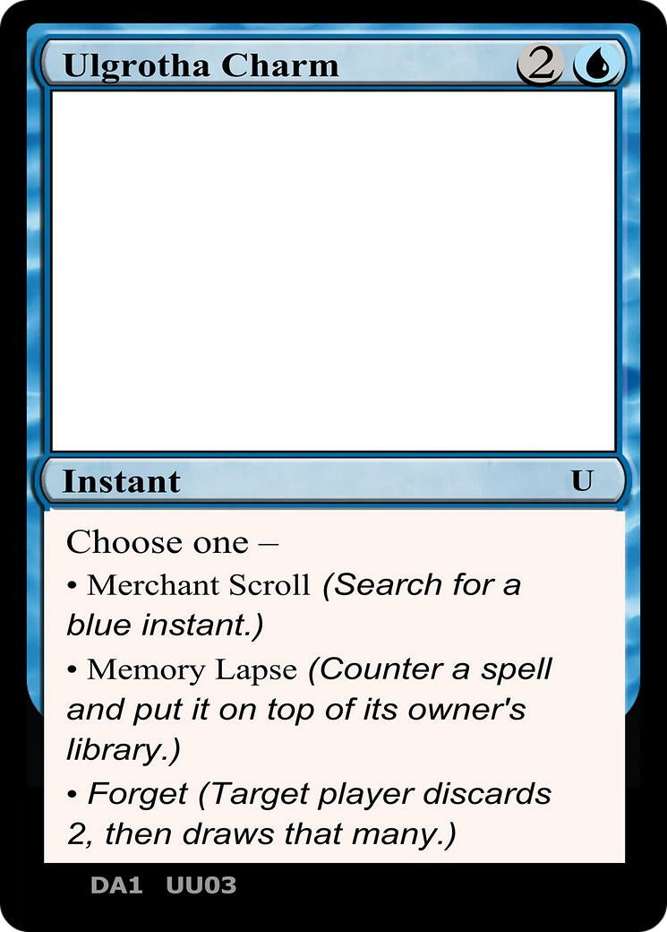 Ulgrotha Charm (Un-Known Event Playtest Cards)