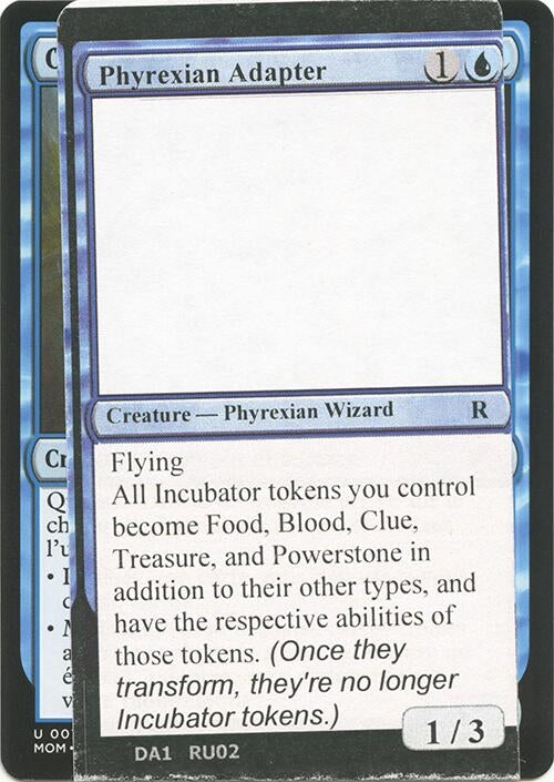 Phyrexian Adapter (Un-Known Event Playtest Cards)