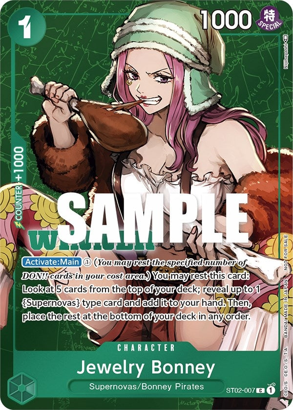 Image for Jewelry Bonney (Tournament Pack Vol. 3) [Winner] (ST02-007) (One Piece Promotion Cards) - One Piece Card Game