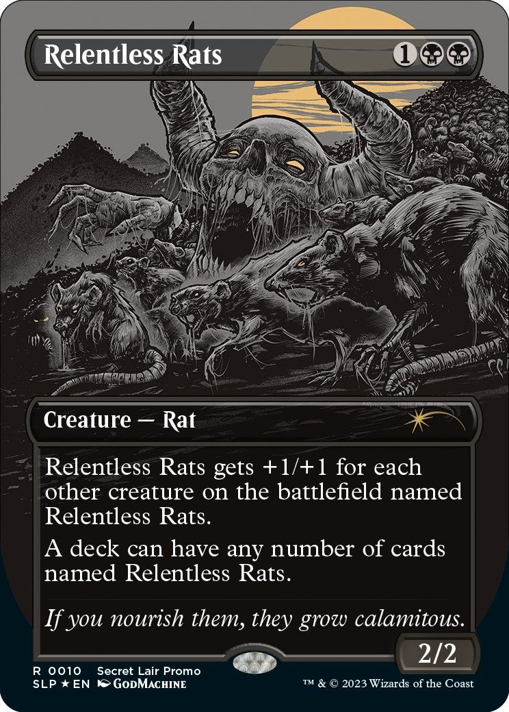 Relentless Rats (0010) (10) (Secret Lair Showdown)