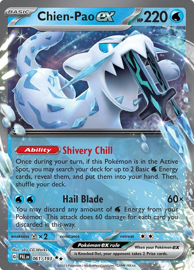 Chien-Pao ex (061/193) (SV02: Paldea Evolved)