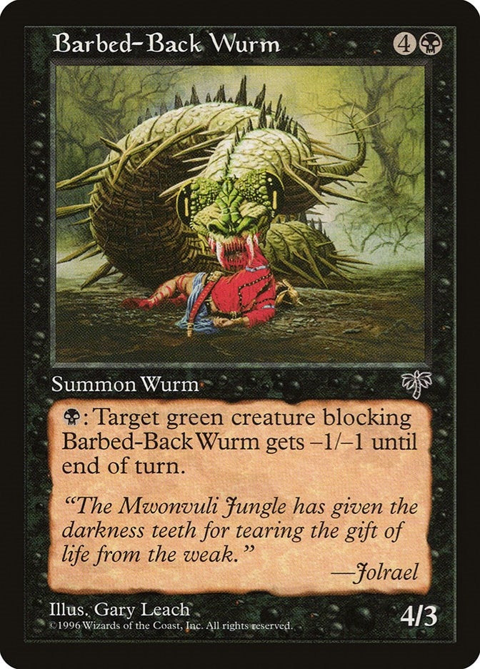 Barbed-Back Wurm (Mirage)